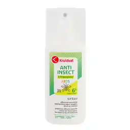 Kruidvat Kruidvat Kids Anti-insect Citriodiol Spray aanbieding