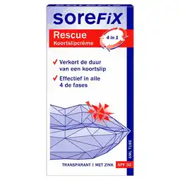Kruidvat SoreFix Rescue Koortslipcrème aanbieding