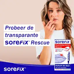 Kruidvat SoreFix Rescue Koortslipcrème aanbieding