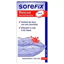Kruidvat SoreFix Rescue Koortslipcrème aanbieding
