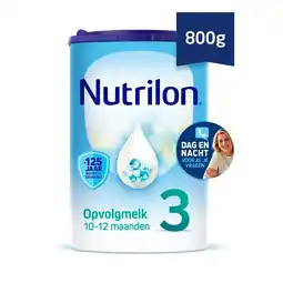 Kruidvat Nutrilon 3 Opvolgmelk Baby Flesvoeding 10-12 maanden aanbieding