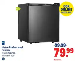 Makro Metro Professional minibar aanbieding