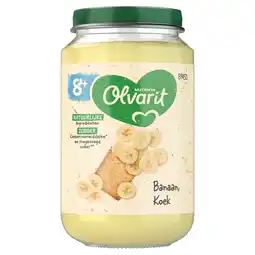 Kruidvat Olvarit 8+M Banaan Koek aanbieding
