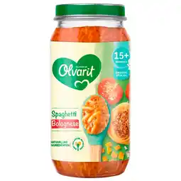 Kruidvat Olvarit 15+M Spaghetti Bolognese Maaltijdpotje aanbieding