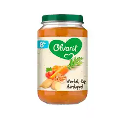 Kruidvat Olvarit 8+M Wortel Kip Aardappel aanbieding