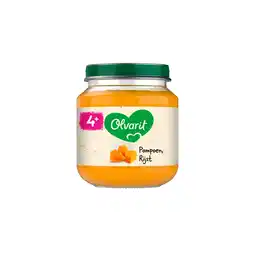 Kruidvat Olvarit 4+M Pompoen Rijst aanbieding