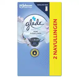 Kruidvat Glade By Brise Touch & Fresh Pure Clean Linen Duo Luchtverfrisser Navullingen aanbieding