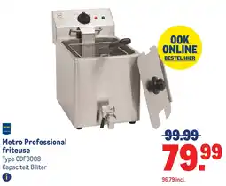 Makro Metro Professional friteuse aanbieding