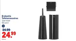 Makro Brabantia Toiletaccessoires aanbieding