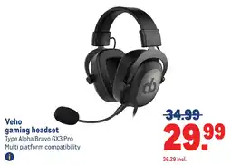 Makro Veho gaming headset aanbieding