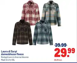 Makro Laura di Sarpi damesblouse fleece aanbieding