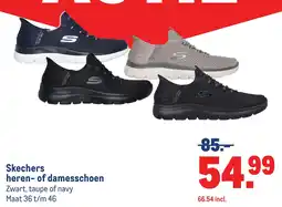 Makro Skechers heren of damesschoen aanbieding