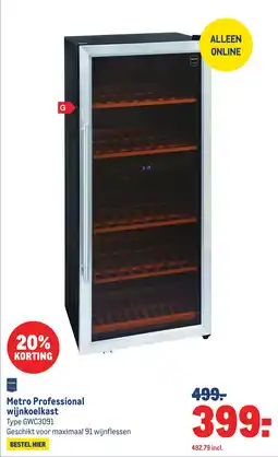 Makro Metro Professional wijnkoelkast aanbieding
