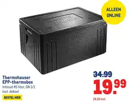 Makro Thermohauser EPP thermobox aanbieding