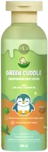 De Online Drogist Vanan Green Cuddle Moisturizing Baby Lotion aanbieding