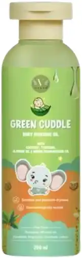 De Online Drogist Vanan Green Cuddle Baby Massage Oil aanbieding