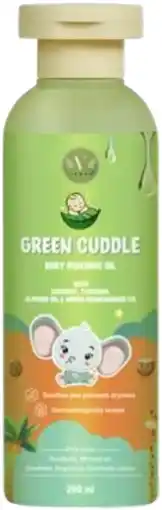 De Online Drogist Vanan Green Cuddle Baby Massage Oil aanbieding