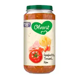 Kruidvat Olvarit 18+M Spaghetti Tomaat Ham aanbieding