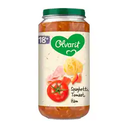 Kruidvat Olvarit 18+M Spaghetti Tomaat Ham aanbieding