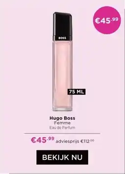 ICI Paris XL Hugo Boss Femme Eau de Parfum aanbieding