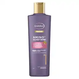 Trekpleister Andrélon Pro-Care Amino+ Glossy Shine Shampoo aanbieding