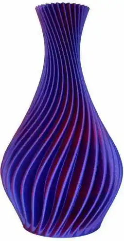 Intratuin Vaas 3D Rome paars D 18 H 32 cm aanbieding