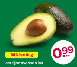 Spar Eetrijpe avocado los aanbieding
