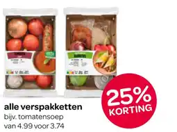 Spar Alle verspakketten aanbieding