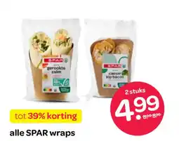 Spar Alle SPAR wraps aanbieding