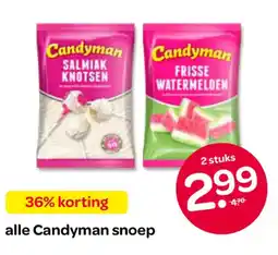 Spar Alle Candyman snoep aanbieding