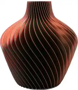 Intratuin Vaas 3D Istanbul oranje / paars / groen D 16 H 17 cm aanbieding