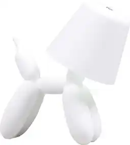 Intratuin Stoobz Design tafellamp Ballon Hond wit 16 x 10 x 18 cm aanbieding