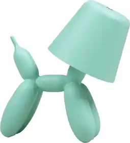 Intratuin Stoobz Design tafellamp Ballon Hond mintgroen 16 x 10 x 18 cm aanbieding