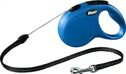 Intratuin Flexi rollijn classic cord S 8 meter blauw aanbieding