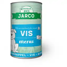 Pets Place Jarco Blik Vis Menu 100% Natuurlijk - Hondenvoer - Aardappel Vis 400 g aanbieding