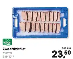 HANOS Zwaardvisfilet aanbieding