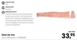 HANOS Veal de tira aanbieding