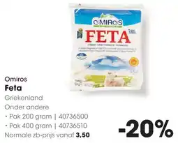 HANOS Omiros Feta aanbieding