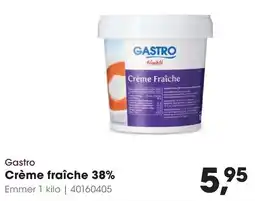 HANOS Gastro Crème fraîche 38% aanbieding