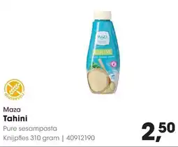 HANOS Maza Tahini aanbieding