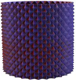 Intratuin Bloempot Nairobi paars / groen / koper D 17 H 15 cm aanbieding