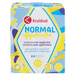 Kruidvat Kruidvat Normal Tampons met Applicator aanbieding