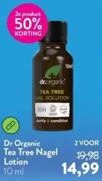 Holland & Barrett Tea Tree Nagel Lotion aanbieding