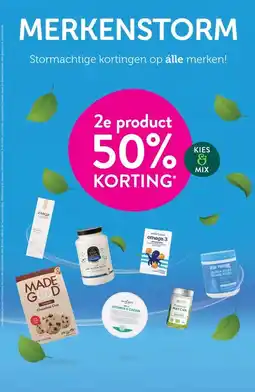 Holland & Barrett MERKENSTORM aanbieding