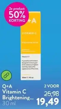 Holland & Barrett Vitamin C Brightening Serum aanbieding