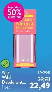 Holland & Barrett Wild Deodorant Pink + Cherry Blossom aanbieding