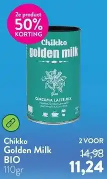 Holland & Barrett Golden Milk BIO aanbieding