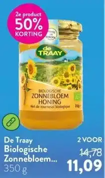 Holland & Barrett Biologische Zonnebloem Honing BIO aanbieding