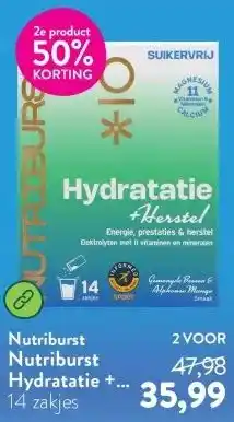 Holland & Barrett Nutriburst Hydratatie + Herstel aanbieding