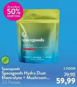 Holland & Barrett Spacegoods Hydro Dust Electrolyte + Mushroom Blend Watermeloensmaak - 174g aanbieding